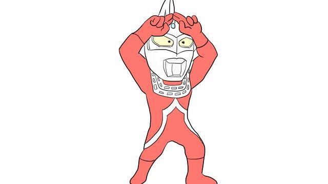 赛文奥特曼简笔画