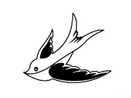 小燕子简笔画图片