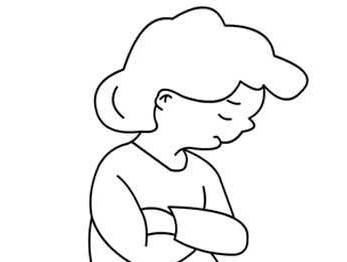 妈妈图片简笔画