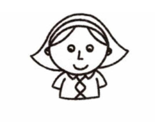 妈妈图片简笔画