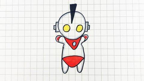 奥特曼简单画法