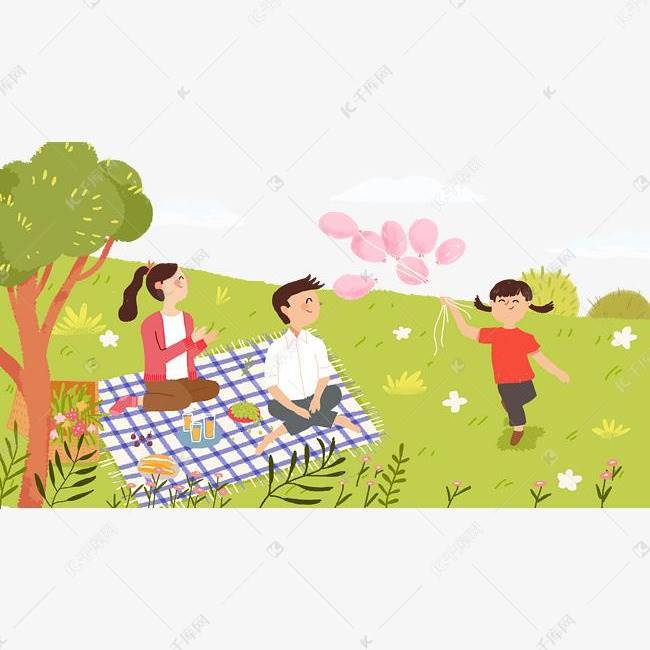 春游图片简笔画