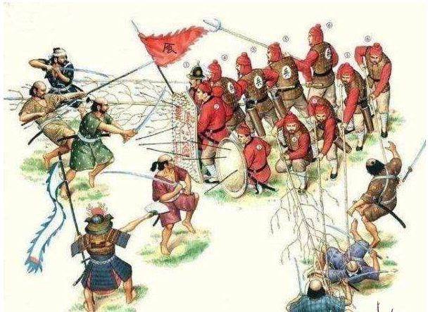 古代士兵简笔画