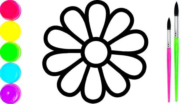 简笔画花图片大全