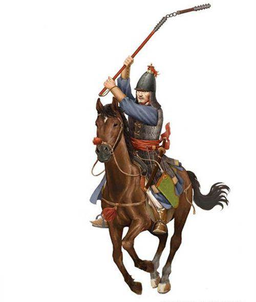 古代士兵简笔画