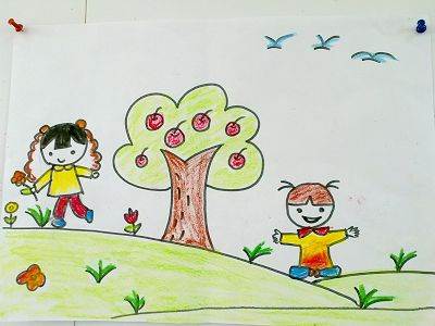 春游图片简笔画