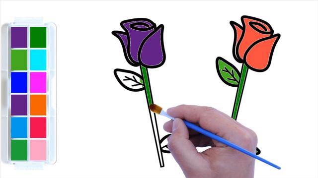 一束花的简笔画