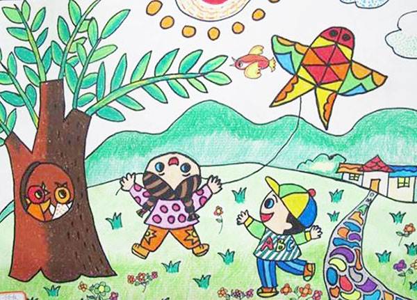 春游图片简笔画