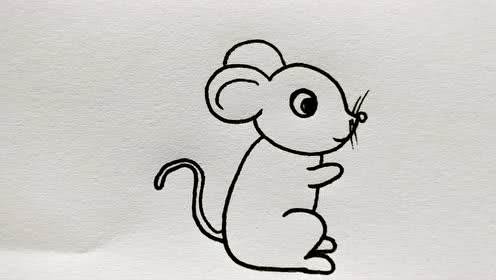 小老鼠简笔画