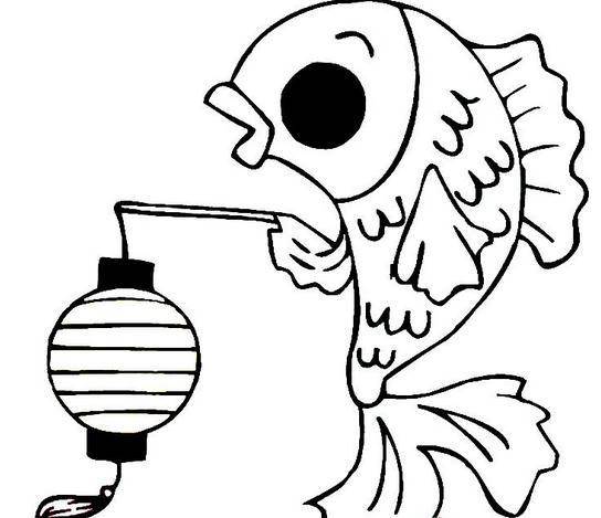 灯笼简笔画