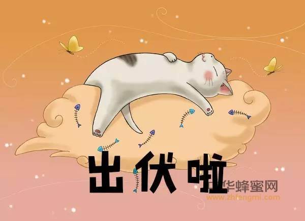 出伏的简笔画