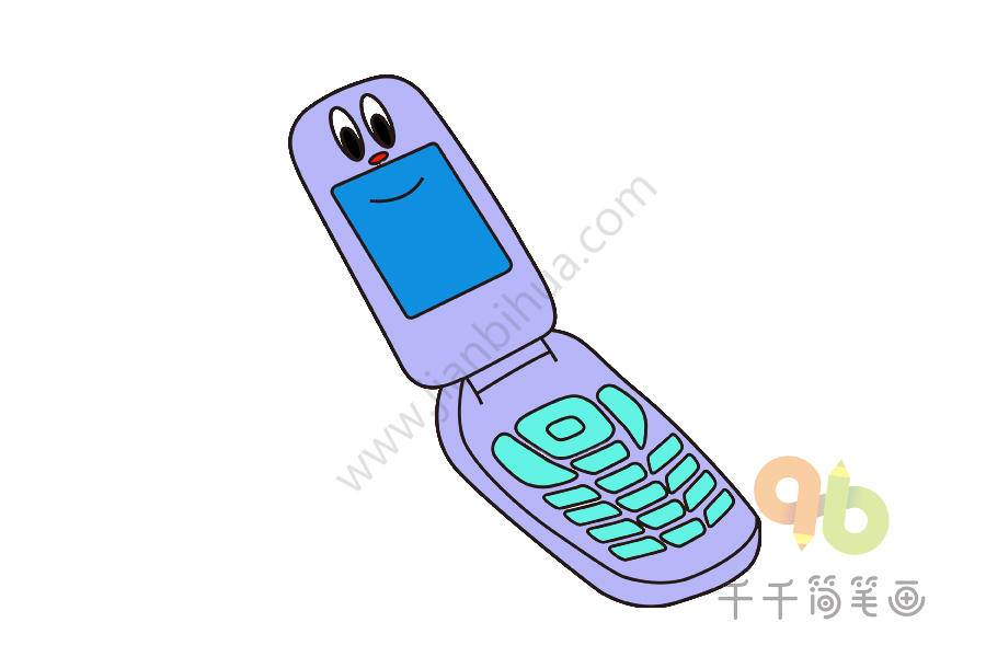 手机简笔画