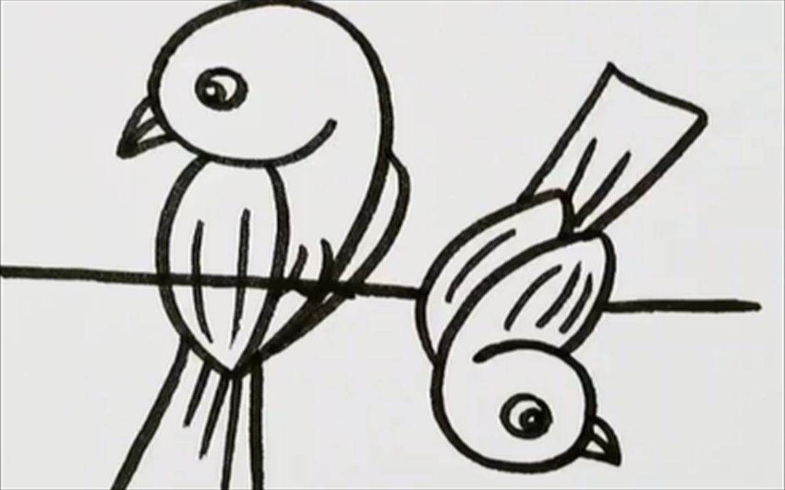 小鸟简笔画