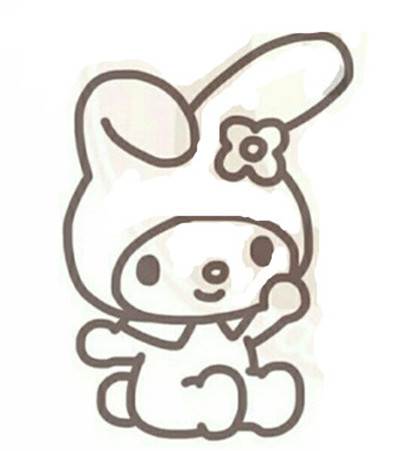 小兔子简笔画
