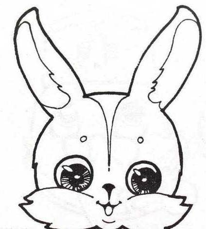 小兔子简笔画