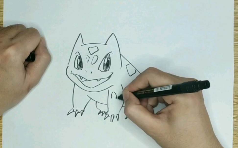 神奇宝贝简笔画