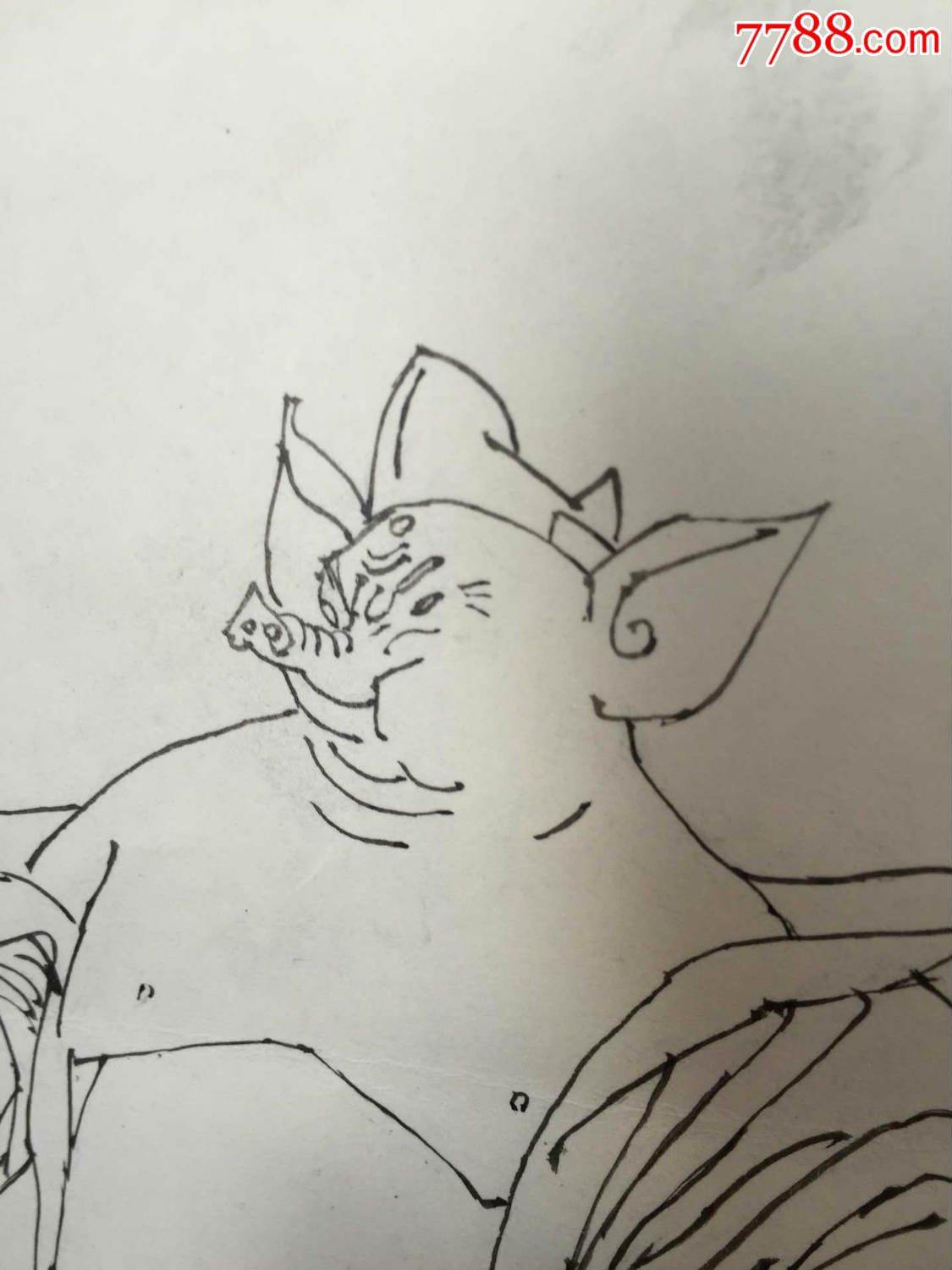 猪八戒画画图片大全