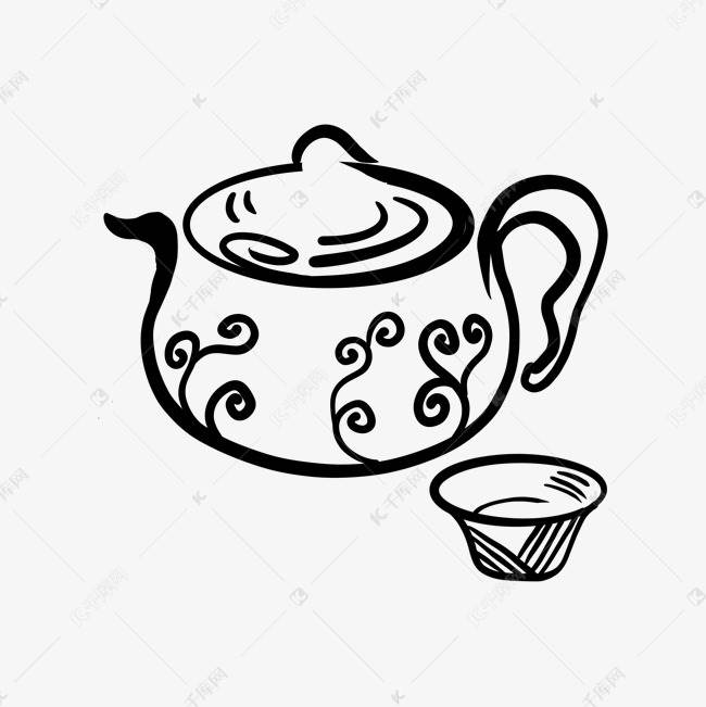 茶壶简笔画