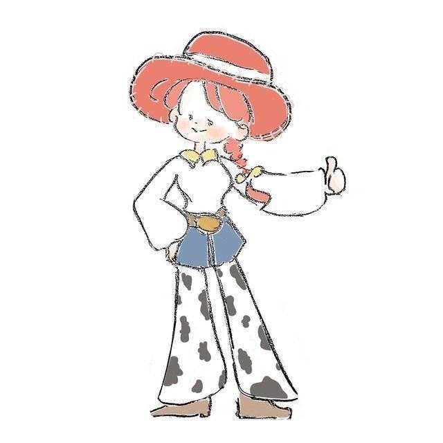 女生简笔画