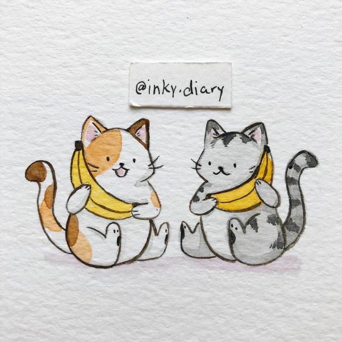 画小猫最新作品