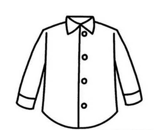 衣服简笔画图片大全