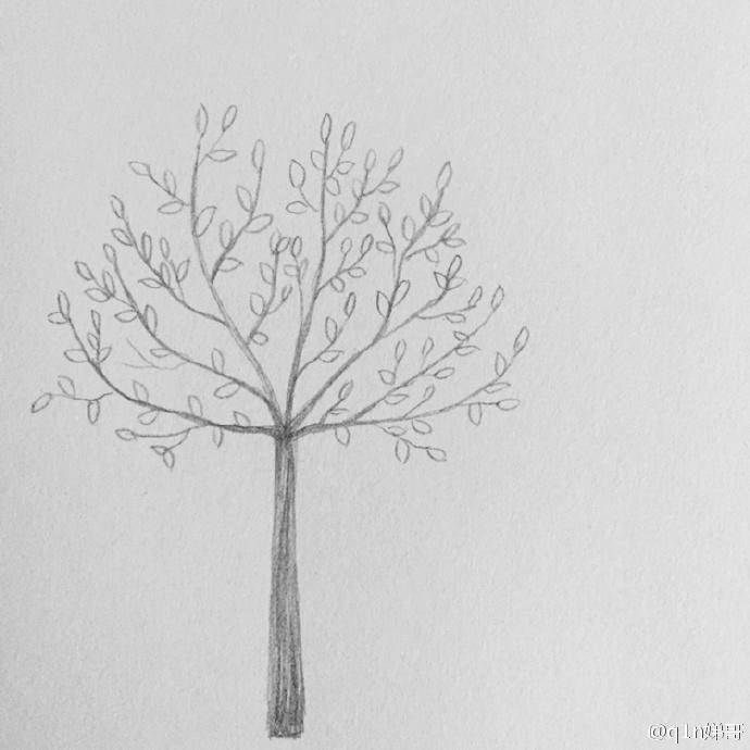 落叶简笔画