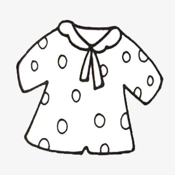 衣服简笔画图片大全