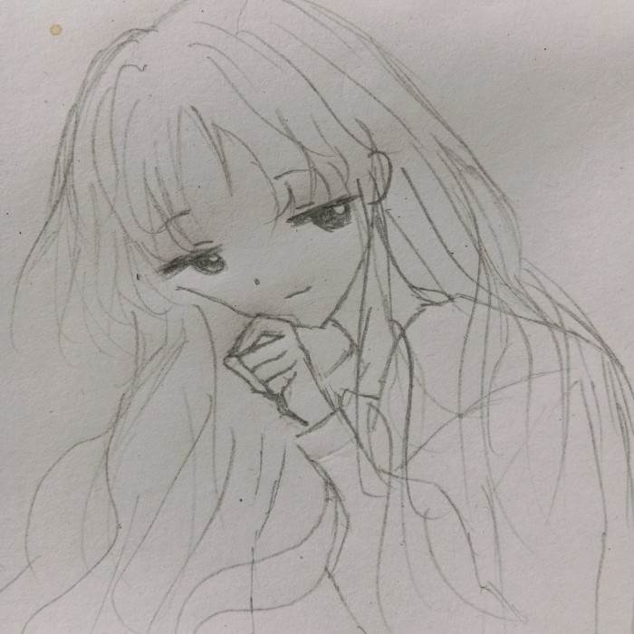 简笔画铅笔