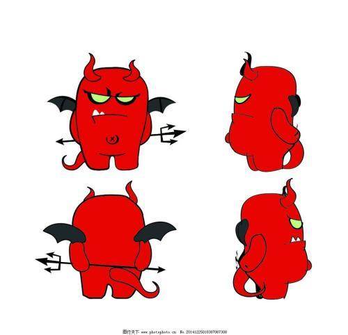 恶魔简笔画