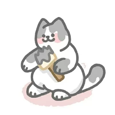 可爱猫咪简笔画