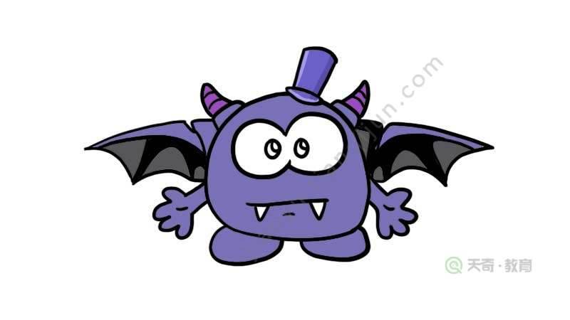 恶魔简笔画