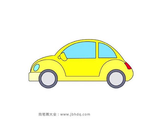 甲壳虫简笔画