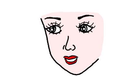 脸简笔画
