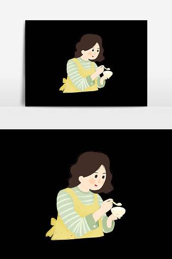 爸爸妈妈卡通画图片