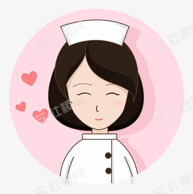 护士卡通绘画