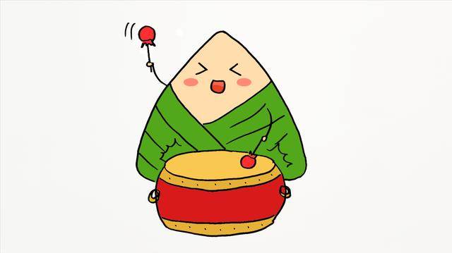 粽子的简笔画