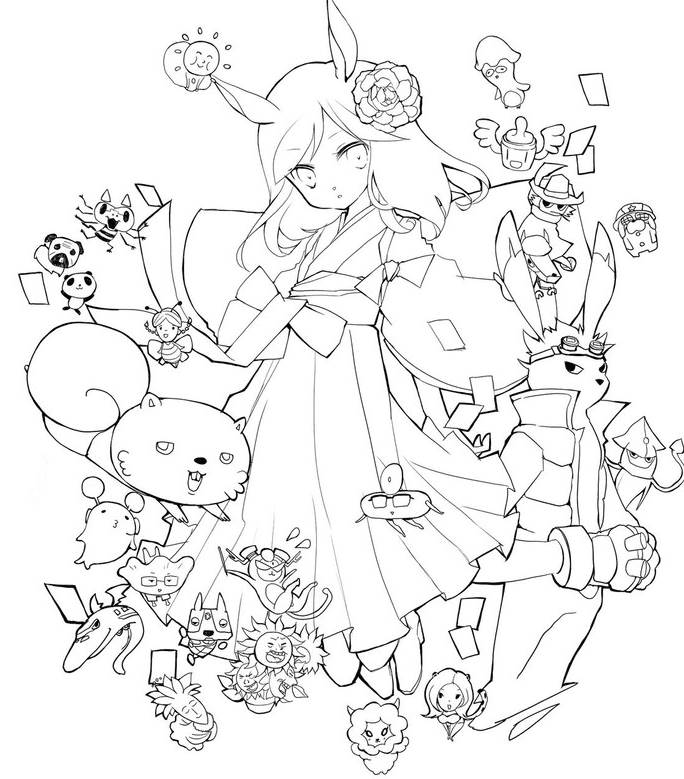 人物画简笔画