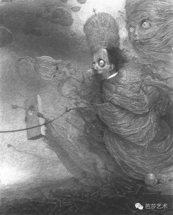 画一个死人