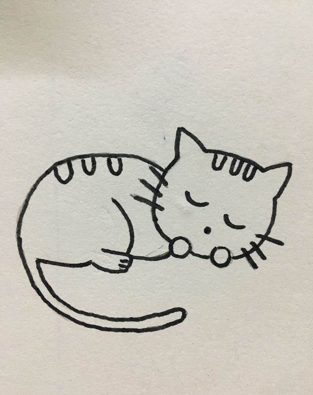 猫简笔画