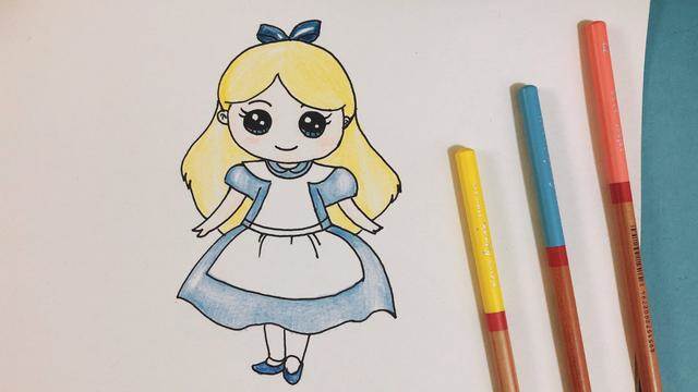 卡通人物 简笔画