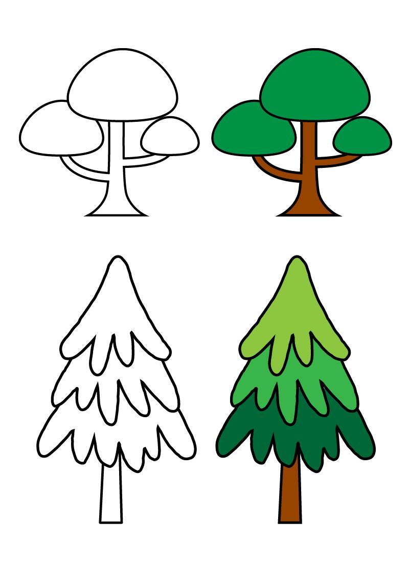 树 简笔画