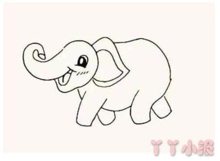 大象简笔画