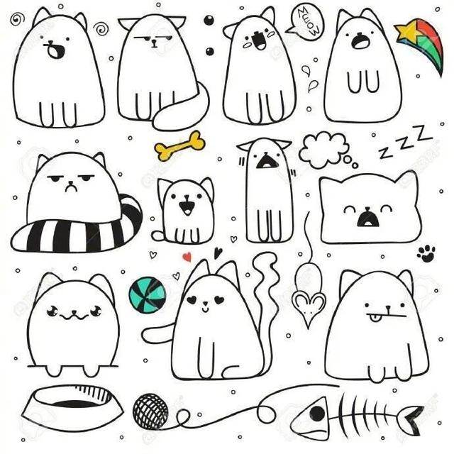 可爱简笔画