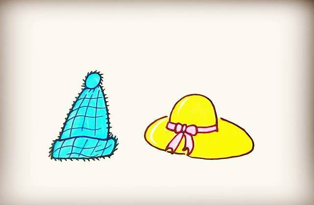 帽子简笔画