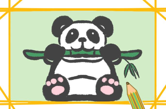 熊猫 简笔画