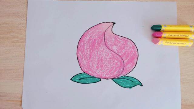 桃子简笔画