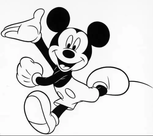 米老鼠简笔画
