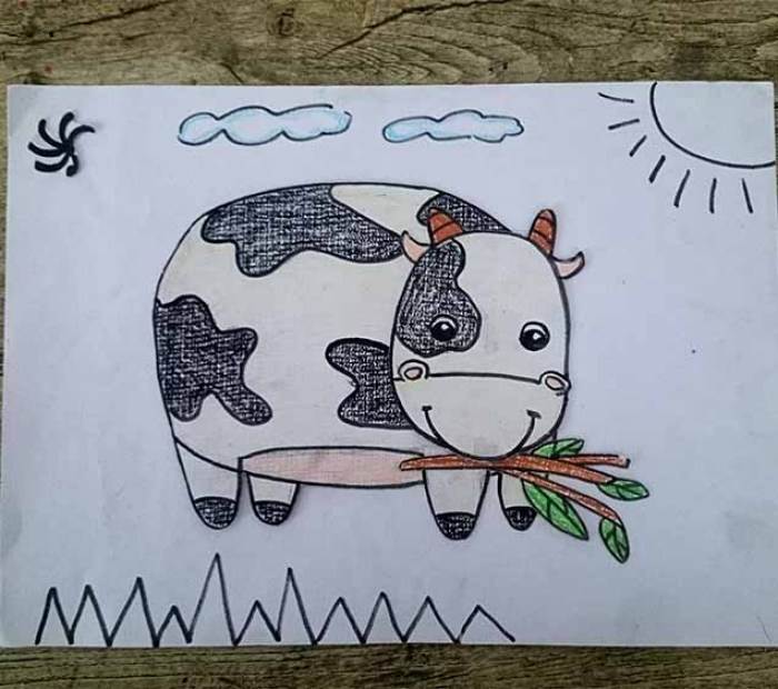 牛简笔画