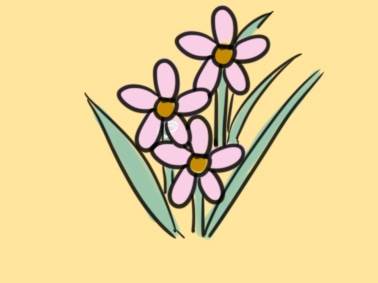 小花 简笔画