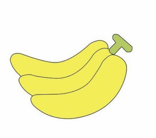 香蕉简笔画
